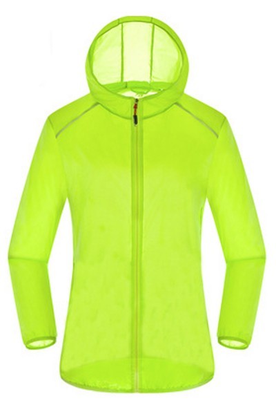 SKJ016 supplies outdoor sunscreen clothing, skin clothing, ultra-thin quick-drying sports skin windbreaker in summer, sun-protective clothing ultra-thin windbreaker manufacturer side view